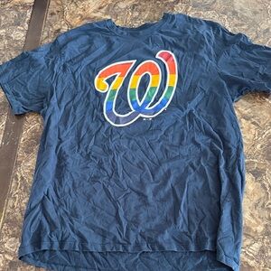 47 Brand Washington Nationals Pride T Shirt XXL